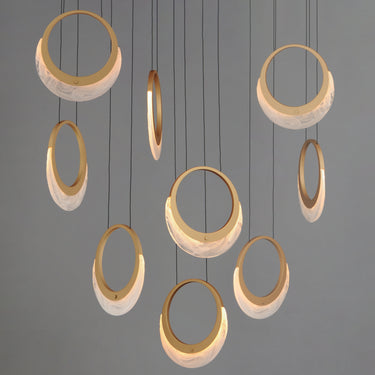 ET2 Lyra 9-Light LED Pendant Gold