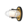 ET2 Amulet LED Wall Sconce Black/Natural Aged Brass