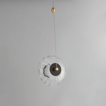 ET2 Amulet LED Pendant Black/Natural Aged Brass