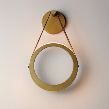 ET2 Tether LED Wall Sconce Natural Aged Brass