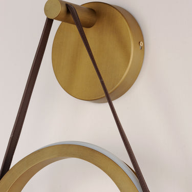 ET2 Tether LED Wall Sconce Natural Aged Brass