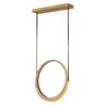 ET2 Tether LED Pendant Natural Aged Brass