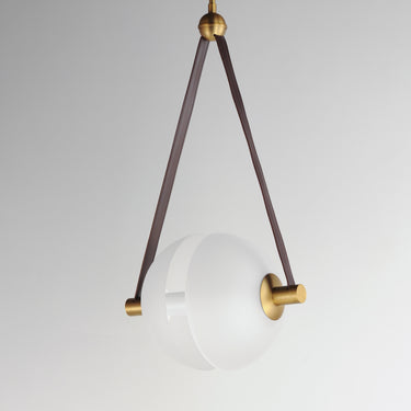 ET2 Dispatch 17" LED Pendant Natural Aged Brass