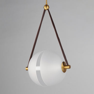 ET2 Dispatch 21" LED Pendant Natural Aged Brass
