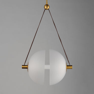 ET2 Dispatch 21" LED Pendant Natural Aged Brass