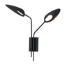 ET2 Marsh 2-Light LED Wall Sconce Black