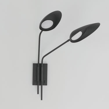 ET2 Marsh 2-Light LED Wall Sconce Black