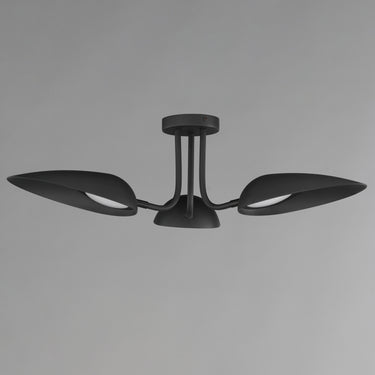 ET2 Marsh 3-Light LED Semi-Flush Mount Black