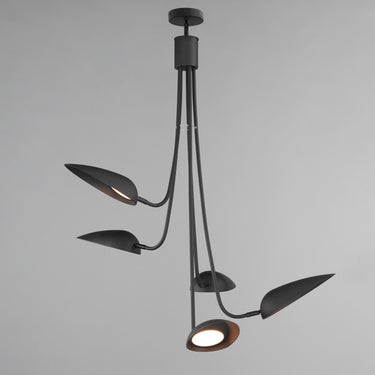 ET2 Marsh 5-Light LED Pendant Black