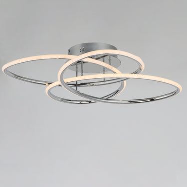 ET2 Coaster LED Flush Mount Polished Chrome