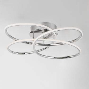 ET2 Coaster LED Flush Mount Polished Chrome