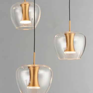 ET2 Newton 12-Light LED Pendant Black/Gold