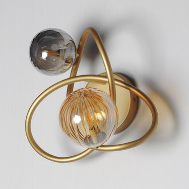 ET2 Planetary 2-Light LED Sconce Gold