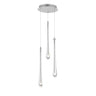 ET2 Stillo 3-Light LED Pendant Satin Nickel