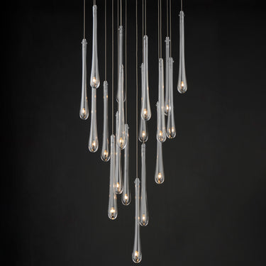 ET2 Stillo 18-Light LED Pendant Satin Nickel