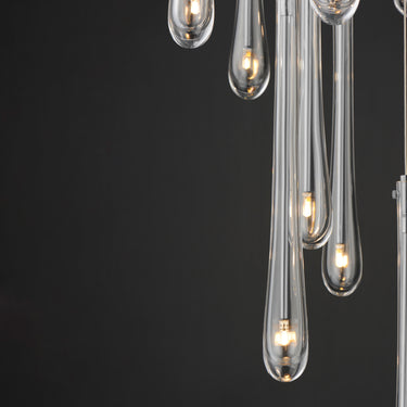 ET2 Stillo 18-Light LED Pendant Satin Nickel