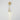 ET2 Pierce faceted crystal wall sconce, Gold, alternate view