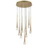 ET2 Pierce 9-Light LED Pendant Gold