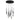ET2 Pierce 12-Light LED Pendant Black