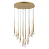 ET2 Pierce 12-Light LED Pendant Gold