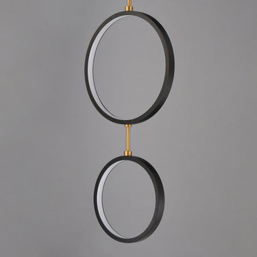 ET2 Hoopla 3-Light LED Pendant Black/Gold