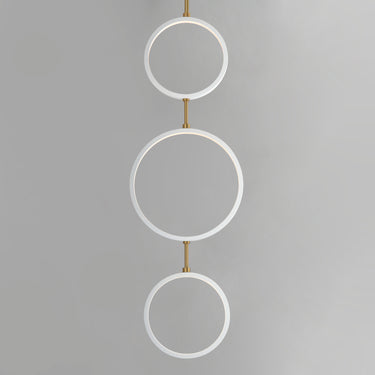 ET2 Hoopla 3-Light LED Pendant White/Gold