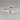 ET2 Hoopla 3-Light LED Semi Flush Mount White/Gold