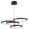 ET2 Hoopla 4-Light LED Pendant Black/Gold