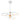 ET2 Hoopla 4-Light LED Pendant White/Gold