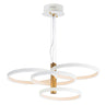 ET2 Hoopla 4-Light LED Pendant White/Gold