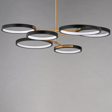 ET2 Hoopla 6-Light LED Pendant Black/Gold