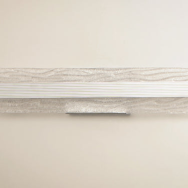 ET2 Ripple 24" LED Bath Vanity Polished Chrome