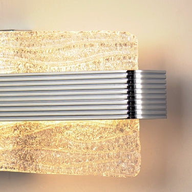 ET2 Ripple 24" LED Bath Vanity Polished Chrome