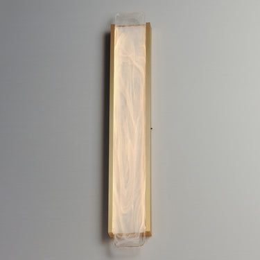 ET2 Celine 32" LED Bath Vanity Natural Aged Brass