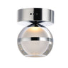 ET2 Swank LED Wall Sconce/Flush Mount Polished Chrome