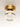 ET2 Swank LED Wall Sconce/Flush Mount Natural Aged Brass