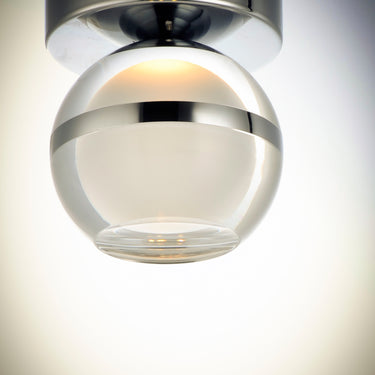 ET2 Swank LED Wall Sconce/Flush Mount Polished Chrome