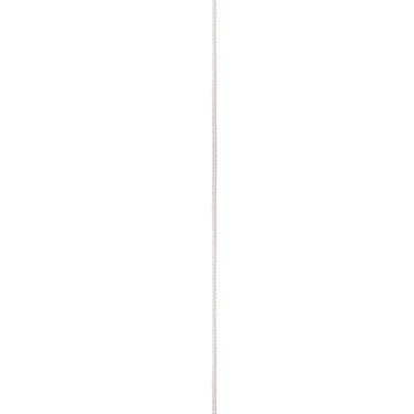 ET2 Swank acrylic orb pendant, Natural Aged Brass, front view