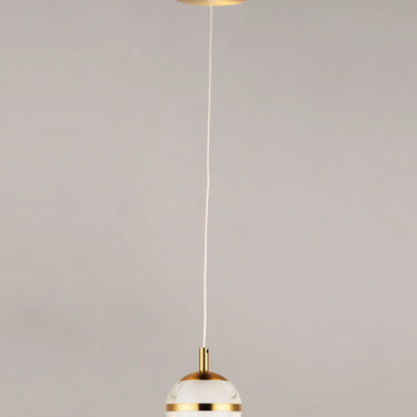 ET2 Swank LED Pendant Natural Aged Brass