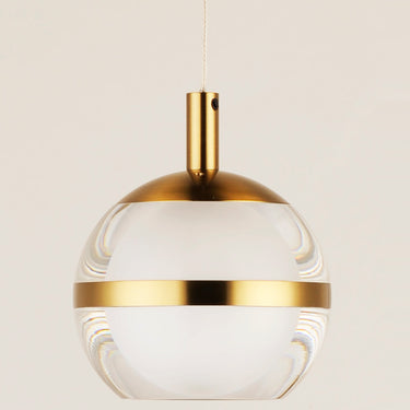 ET2 Swank LED Pendant Natural Aged Brass