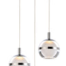 ET2 Swank 3-Light LED Pendant Polished Chrome