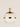 ET2 Swank 3-Light LED Pendant Natural Aged Brass