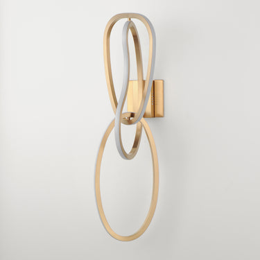 ET2 Unity 3-Light LED Wall Sconce Brushed Champagne