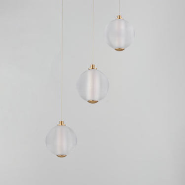 ET2 Rhythm 3-Light LED Pendant Gold