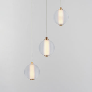 ET2 Rhythm 3-Light LED Pendant Gold