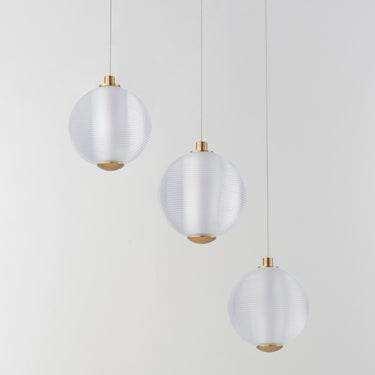 ET2 Rhythm 3-Light LED Pendant Gold