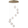 ET2 Rhythm 9-Light LED Pendant Gold