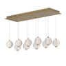 ET2 Rhythm 10-Light LED Pendant Gold