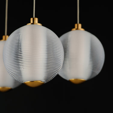 ET2 Rhythm 10-Light LED Pendant Gold