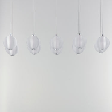 ET2 Rhythm 10-Light LED Pendant Polished Chrome